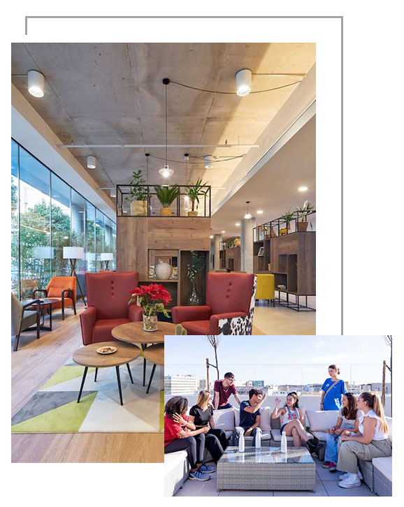 Instalaciones LIV recepción y azotea